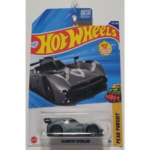 2025 Hot Wheels McMurtry Speirling 237/250 Gray Peak Pursuit Series 7/10